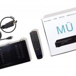 MÜK5 device with box and remote